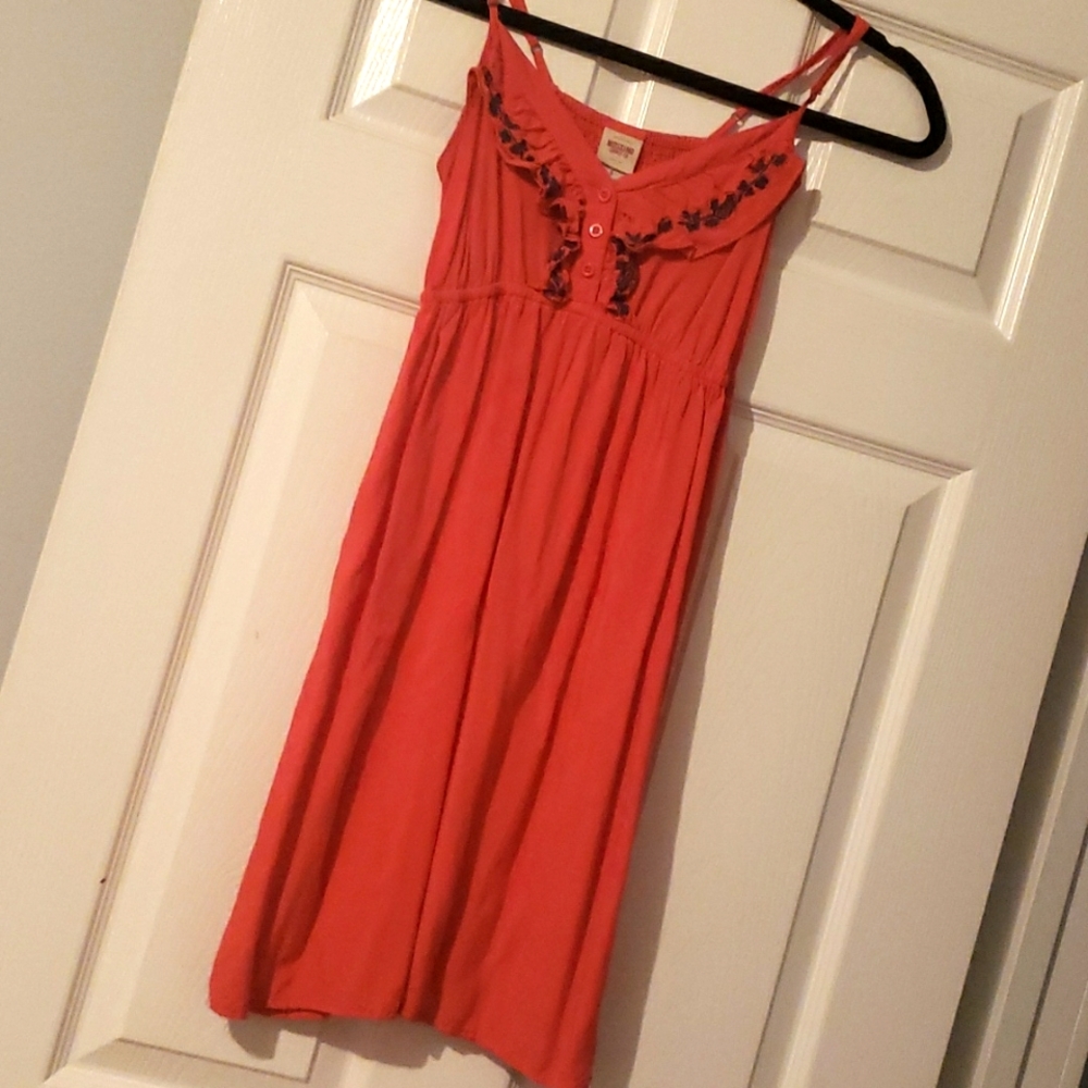 Mossimo Supply Summer Dress pink/orange size small